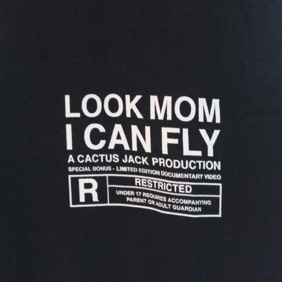 Travis Scott Look Mom I Can Fly Netflix Documentary T-Shirt - Picture 3 of 5